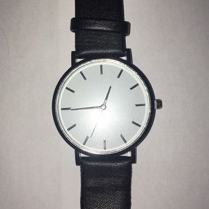Black and silver simple new watch NWOT